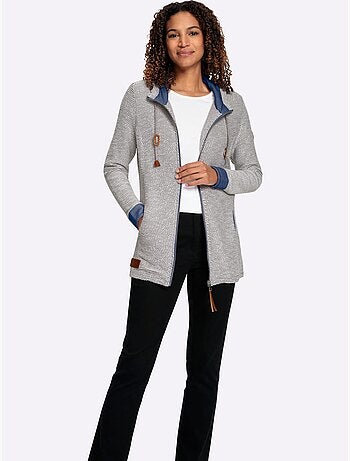 Veste sweat qualité structurée facile d'entretien - taille standard - witt