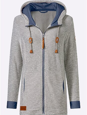 Veste sweat qualité structurée facile d'entretien - taille standard - witt