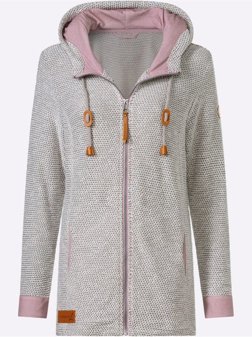 Veste sweat qualité structurée facile d'entretien - taille standard - witt - Kiabi Veste sweat qualité structurée facile d'entretien - taille standard - witt - Kiabi