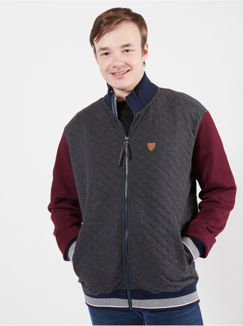 VESTE SWEAT RETRO ACADEMY - Kiabi