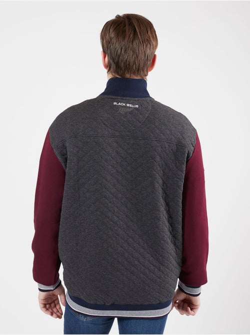 VESTE SWEAT RETRO ACADEMY - Kiabi