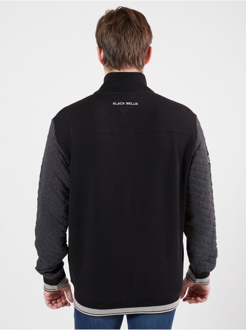 VESTE SWEAT STADIUM EDITION NZ Noir Gris - Kiabi