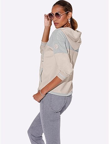 Veste Sweat Ultra-doux Avec Modal - Taille Standard - helline