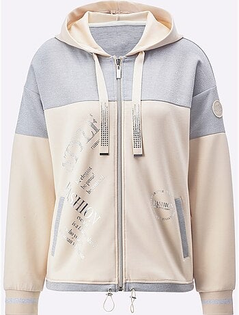 Veste Sweat Ultra-doux Avec Modal - Taille Standard - helline