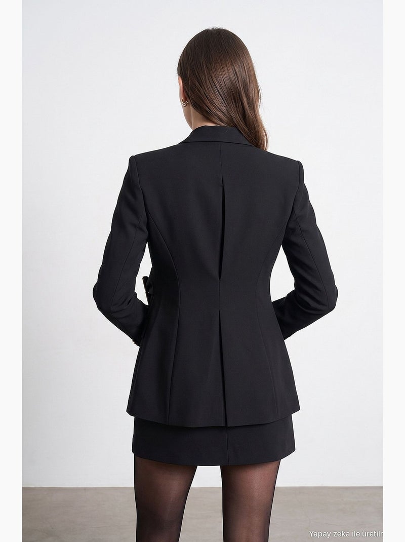 Veste tailleur femme dilvin Noir - Kiabi