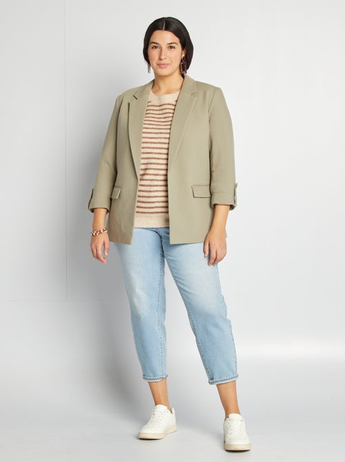 Veste tailleur mi-longue - Kiabi