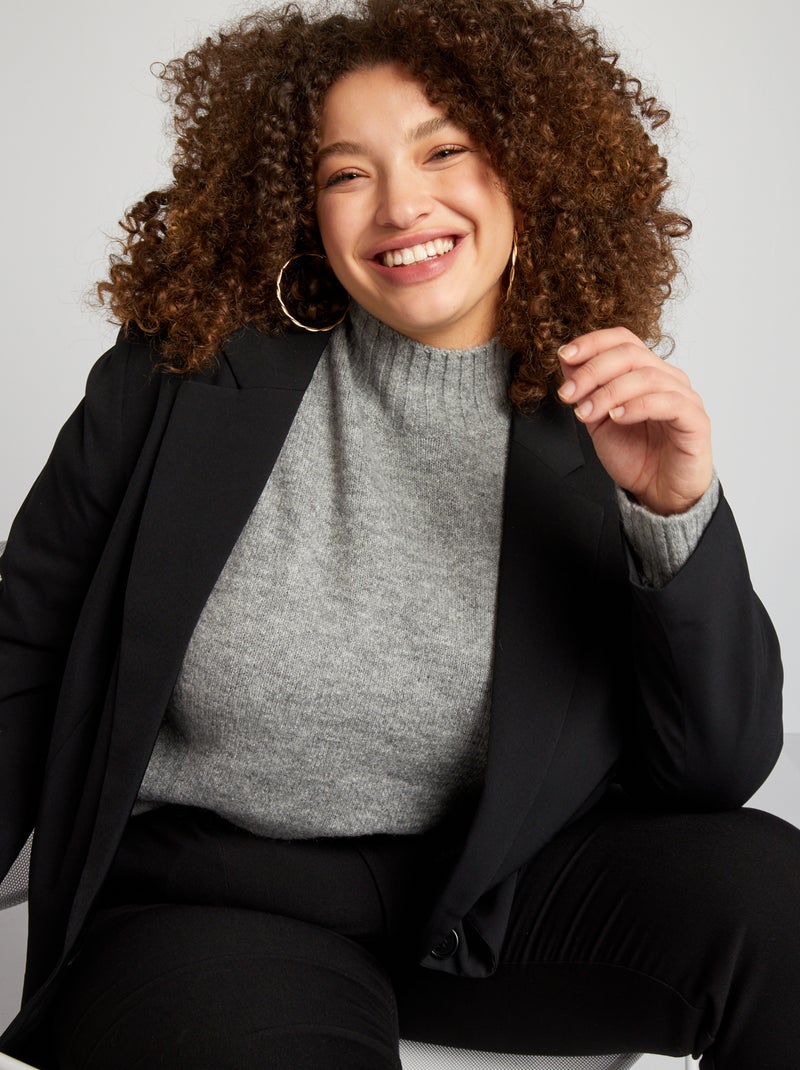 Veste tailleur noir - Kiabi