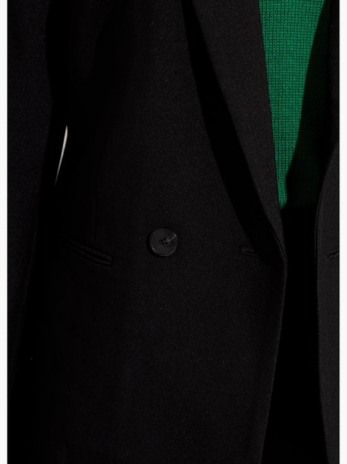Veste tailleur unie fluide double boutonnage - Afibel - Kiabi
