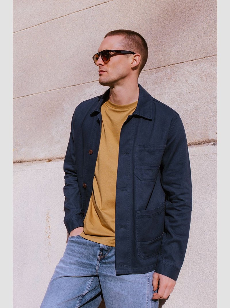 Veste TANEL 'Le Temps Des Cerises' Bleu - Kiabi