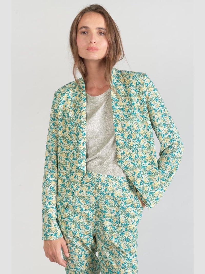 Veste TASHA 'Le Temps Des Cerises' Bleu - Kiabi
