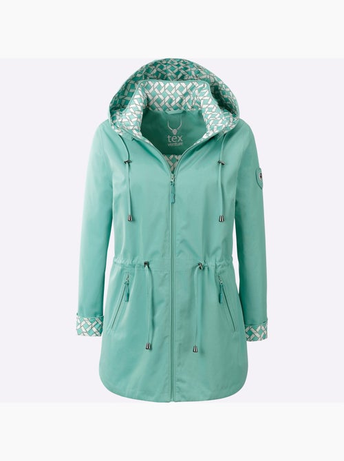 Veste technique capuche amovible - taille courte - witt - Kiabi Veste technique capuche amovible - taille courte - witt - Kiabi