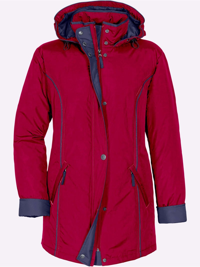 Veste technique déperlant et coupe-vent - taille standard - moda vilona Rouge - Kiabi
