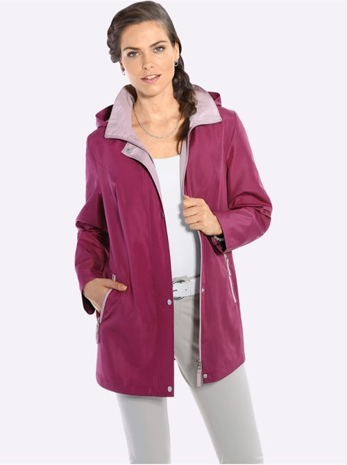 Veste Technique Détails Contrastés - Taille Standard - Moda Vilona - Kiabi