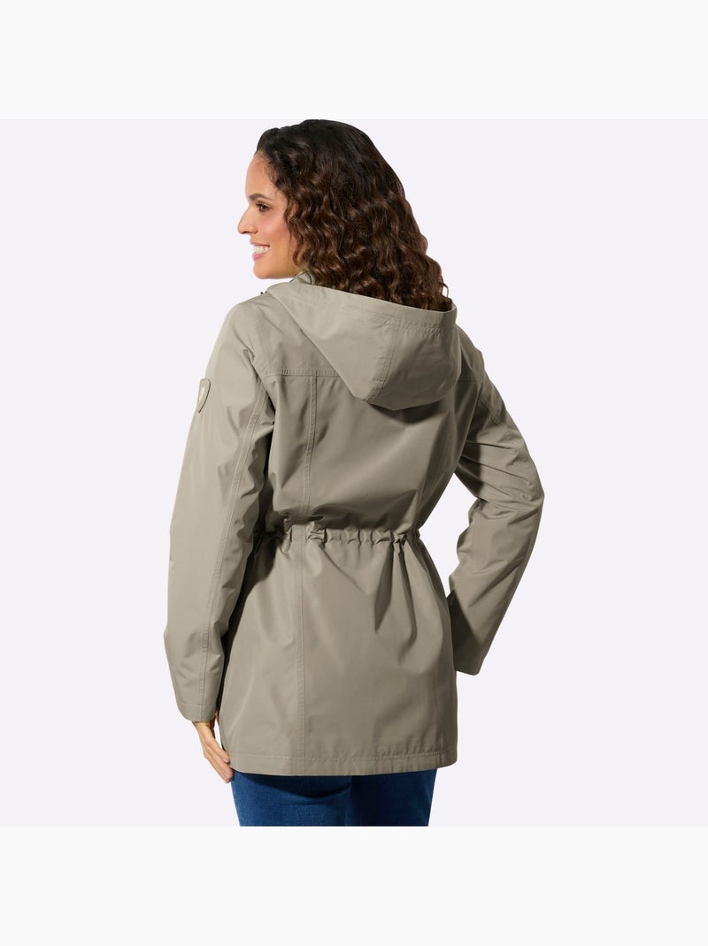 Veste Technique Imperméable Et Coupe-vent - Taille Standard - Witt Ivoire - Kiabi