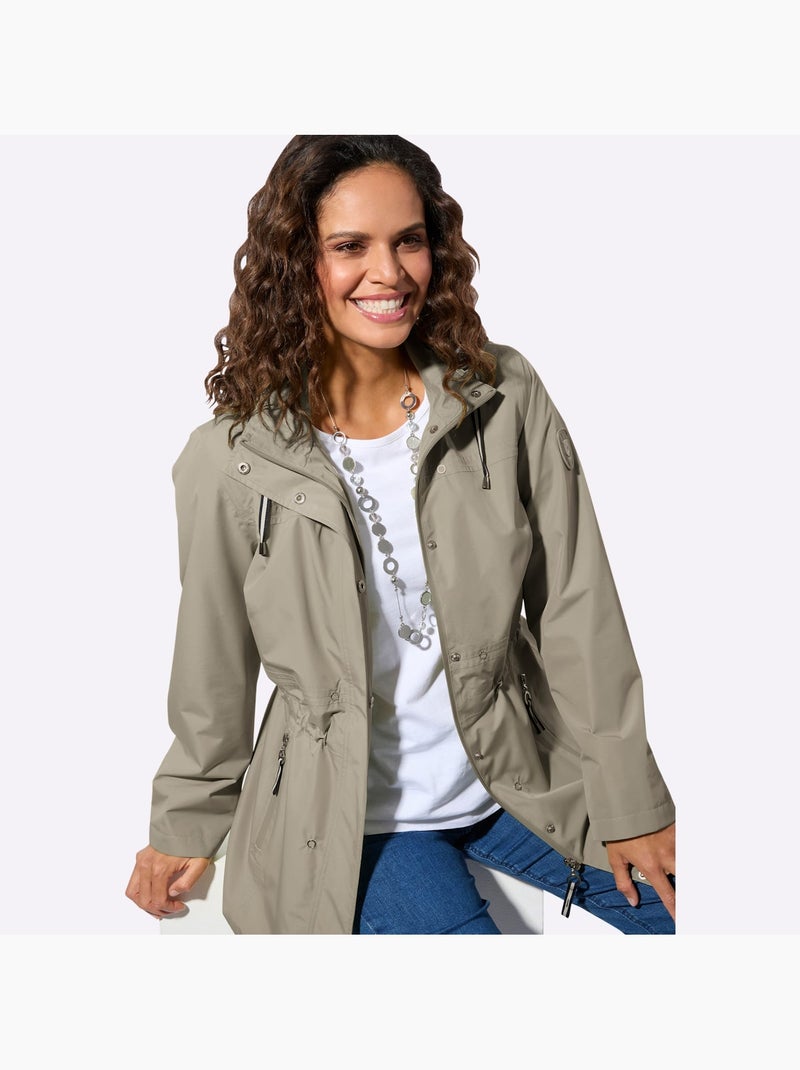 Veste Technique Imperméable Et Coupe-vent - Taille Standard - Witt Ivoire - Kiabi