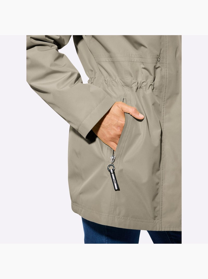 Veste Technique Imperméable Et Coupe-vent - Taille Standard - Witt Ivoire - Kiabi