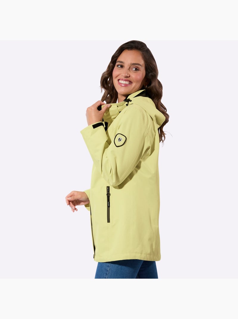 Veste Technique Imperméable Et Coupe-vent - Taille Standard - Witt Vert tilleul - Kiabi