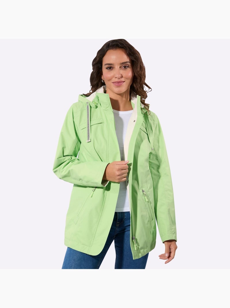 Veste technique matière facile à entretenir - taille standard - witt Gris Vert clair - Kiabi