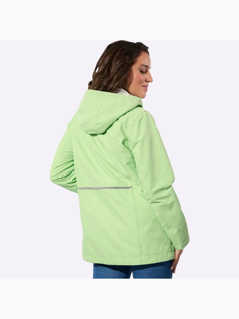 Veste technique matière facile à entretenir - taille standard - witt Gris Vert clair - Kiabi