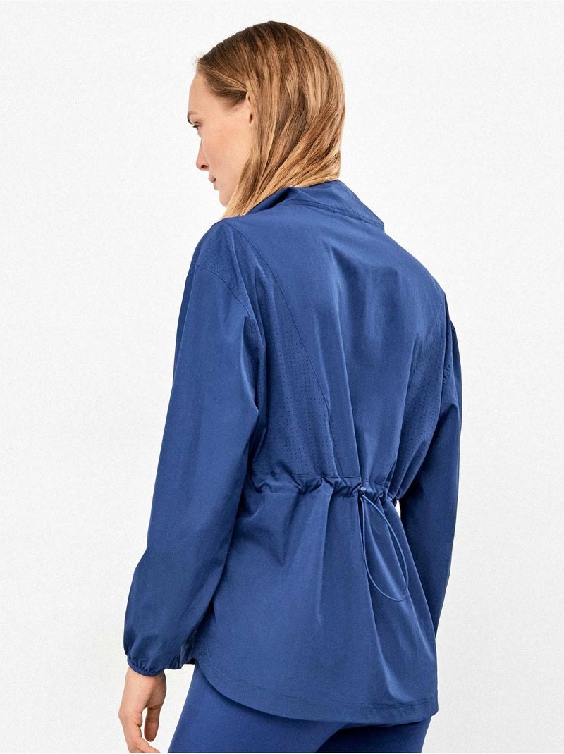 Veste technique sportive. Bleu marine - Kiabi