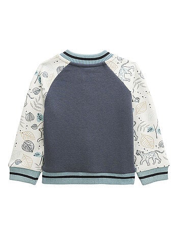 Veste teddy bébé en molleton ultra chaud Félintrépide