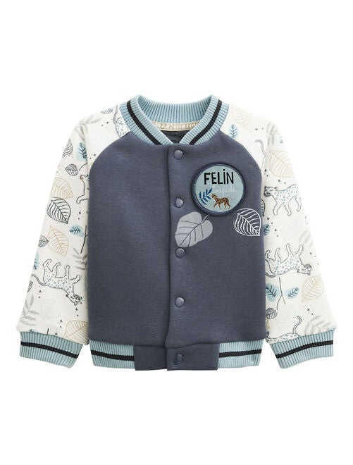 Veste teddy bébé en molleton ultra chaud Félintrépide - Kiabi