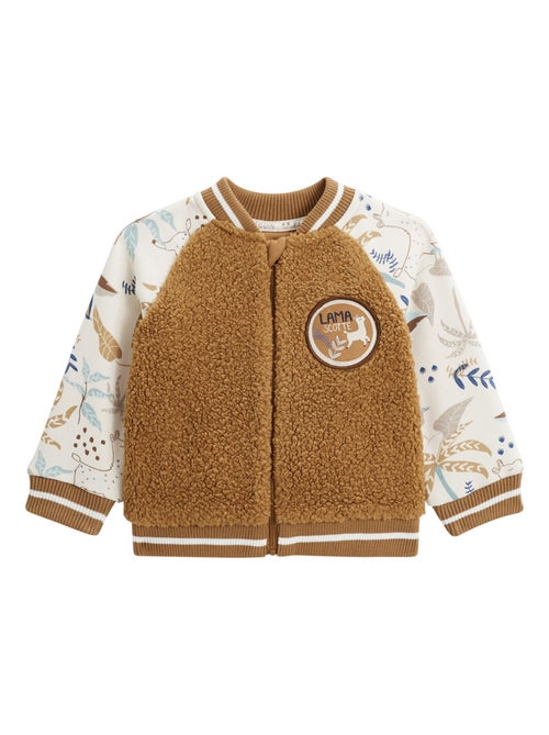 Veste teddy bébé en sherpa Lamascotte - Kiabi