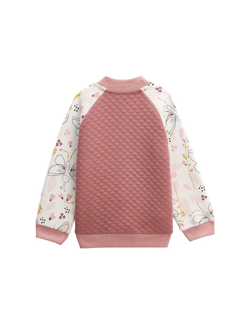 Veste teddy bébé matelassée Elena Rose - Kiabi