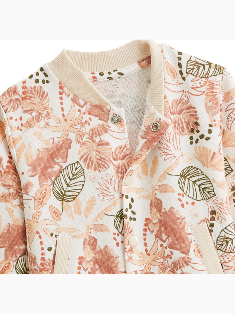 Veste teddy bébé Para Orange - Kiabi