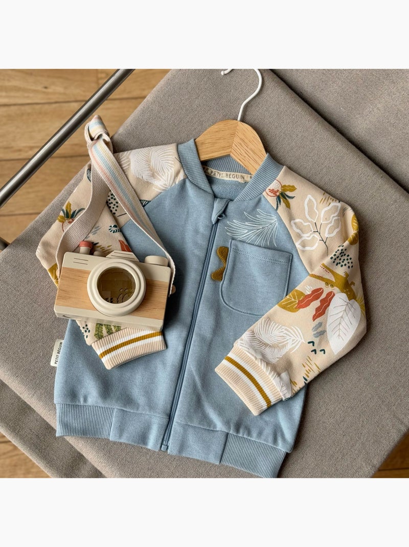 Veste teddy enfant Costa Bleu - Kiabi