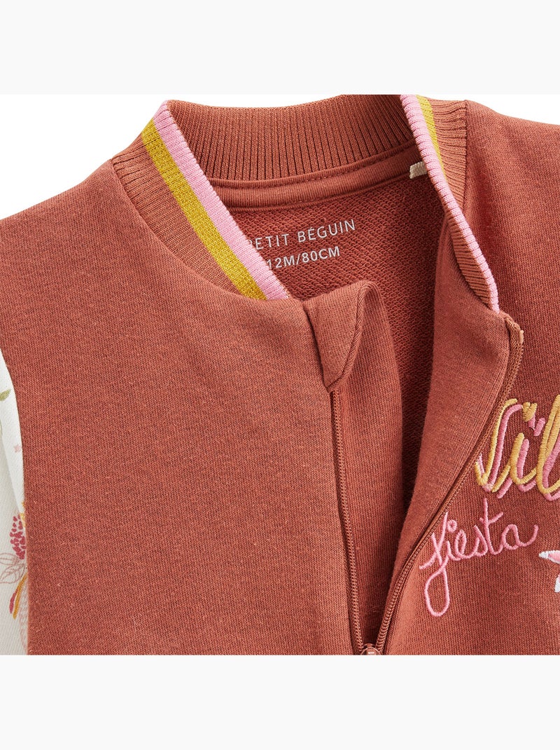 Veste teddy enfant Fiesta Terracotta - Kiabi