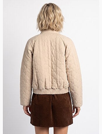Veste teddy matelassée inspiration bohème - afibel