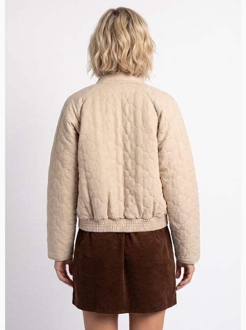 Veste teddy matelassée inspiration bohème - afibel - Kiabi