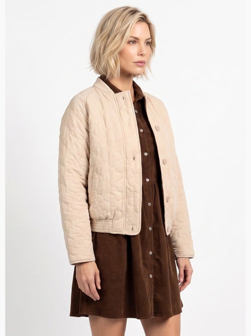 Veste teddy matelassée inspiration bohème - afibel - Kiabi