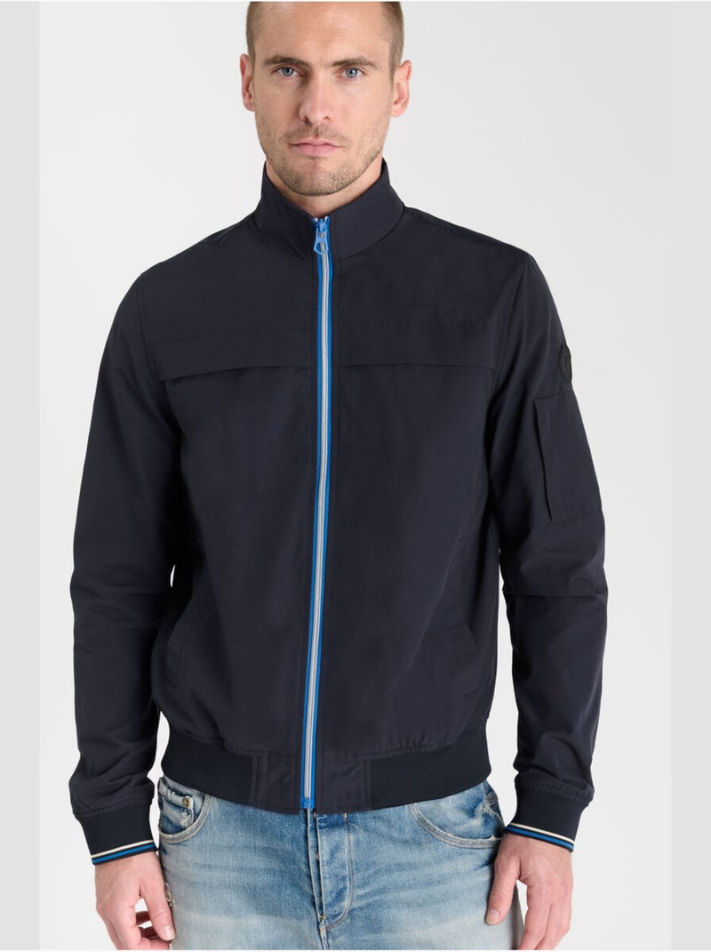 Veste tobas 'le temps des cerises' Bleu - Kiabi