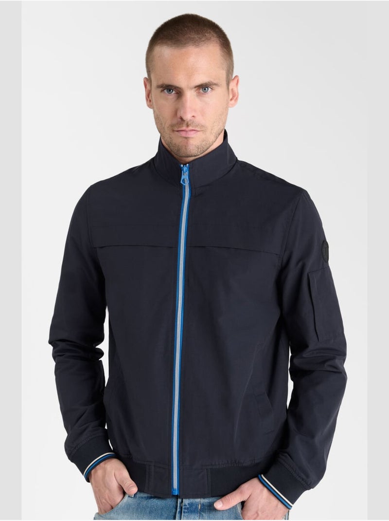 Veste tobas 'le temps des cerises' Bleu - Kiabi