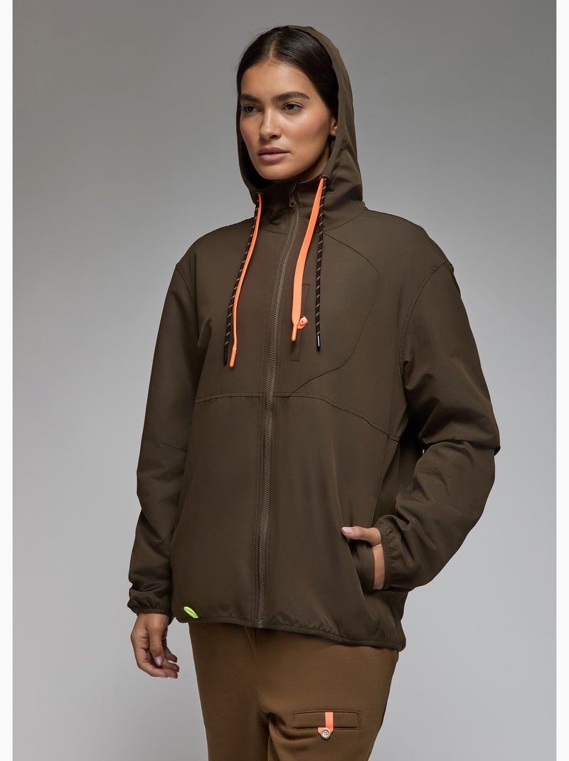 Veste toky   femme - sae paris Kaki - Kiabi
