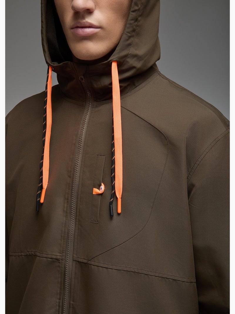 Veste toky   homme - sae paris Kaki - Kiabi