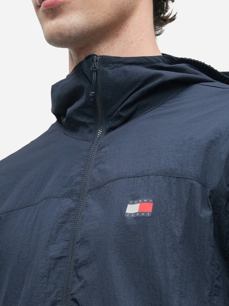 Veste Tommy jeans à capuche Bleu - Kiabi