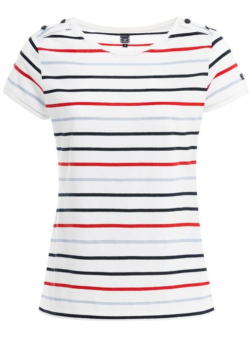 Veste tricot bleu marine doublée polaire Garçon - Terre de Marins - Kiabi