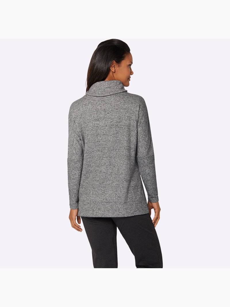 Veste tricot fin très doux - taille standard - witt Gris clair - Kiabi
