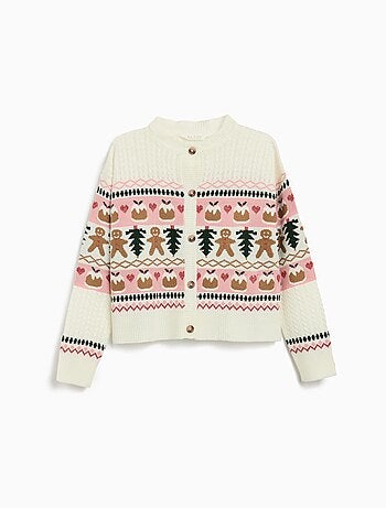 Veste tricotée de Noël, MO Fashion