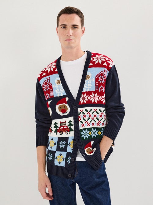 Veste tricotée de Noël, MO Fashion - Kiabi Veste tricotée de Noël, MO Fashion - Kiabi