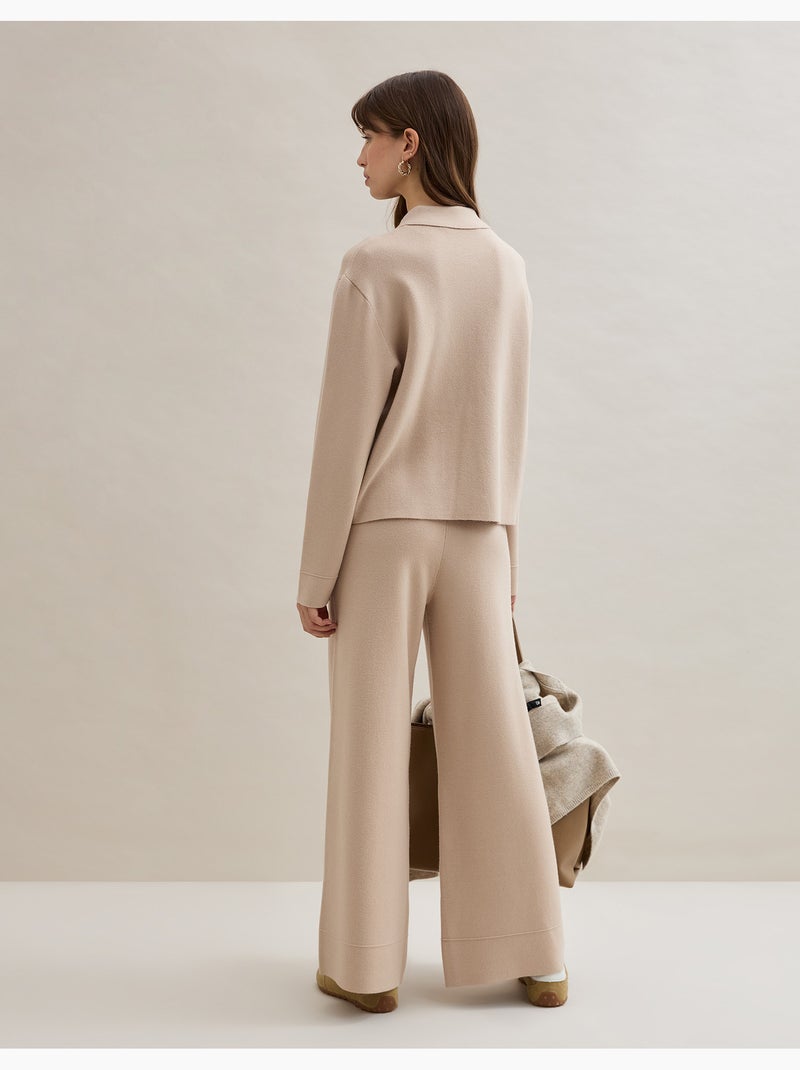 Veste tricotée, MO Fashion Beige - Kiabi