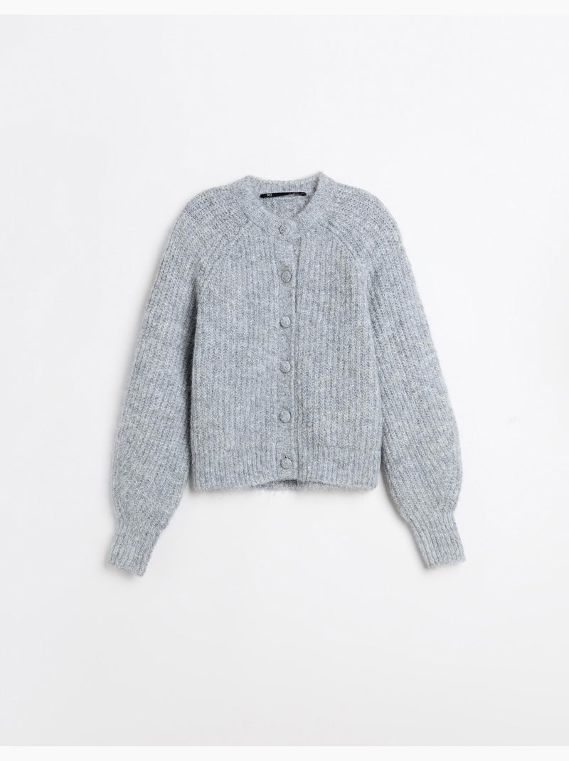 Veste tricotée, MO Fashion Gris - Kiabi