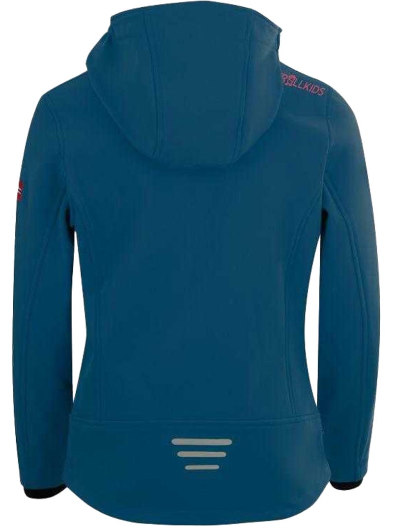 Veste trollfjord - trollkids Bleu - Kiabi