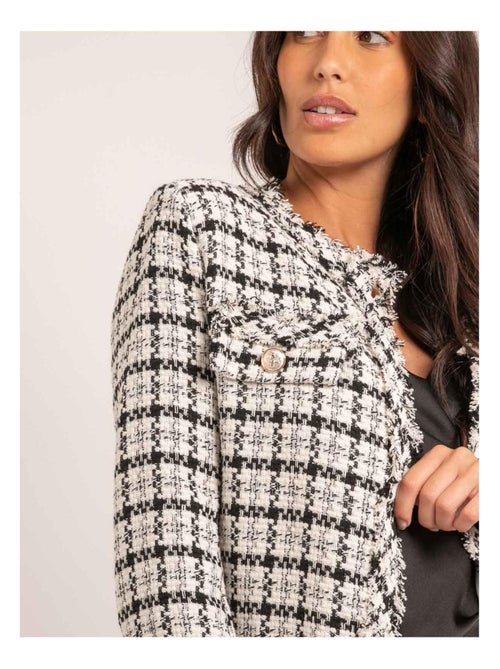 Veste tweed ULMAN - Kiabi