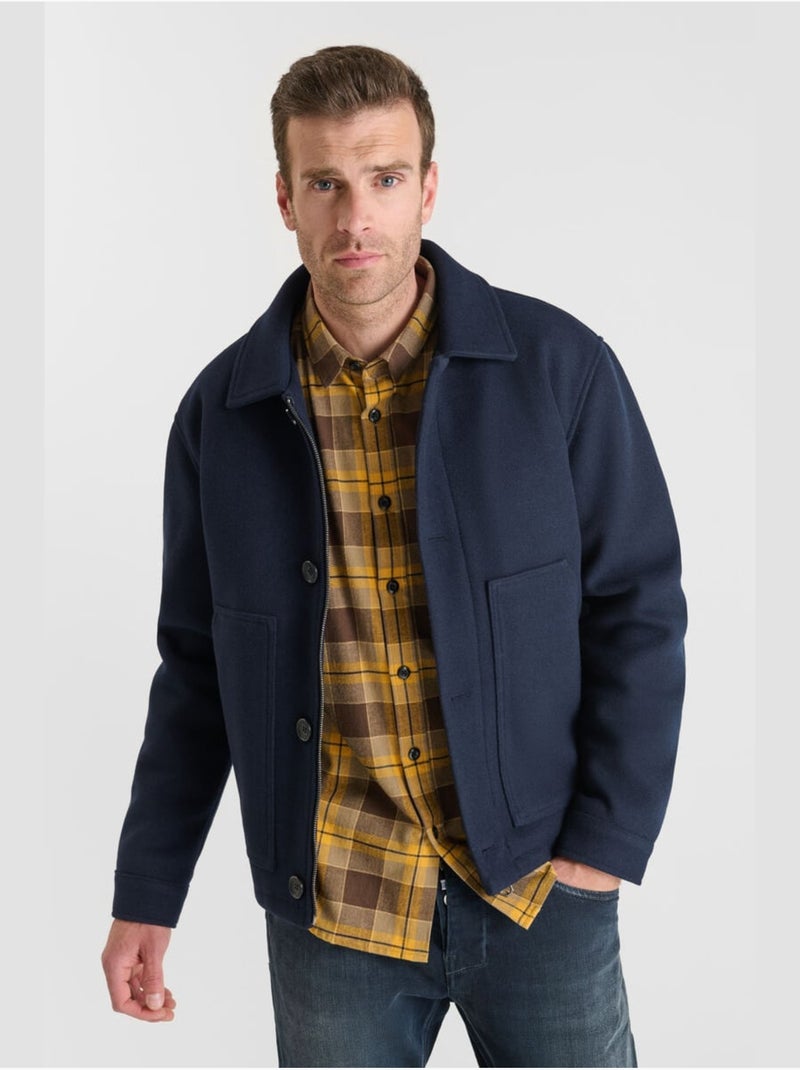 Veste ULOS 'Le Temps Des Cerises' Bleu - Kiabi