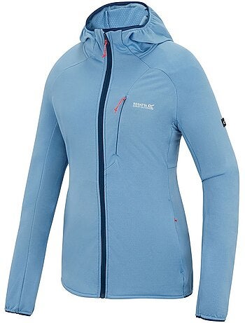 Veste unie à capuche élastiquée kadley - regatta