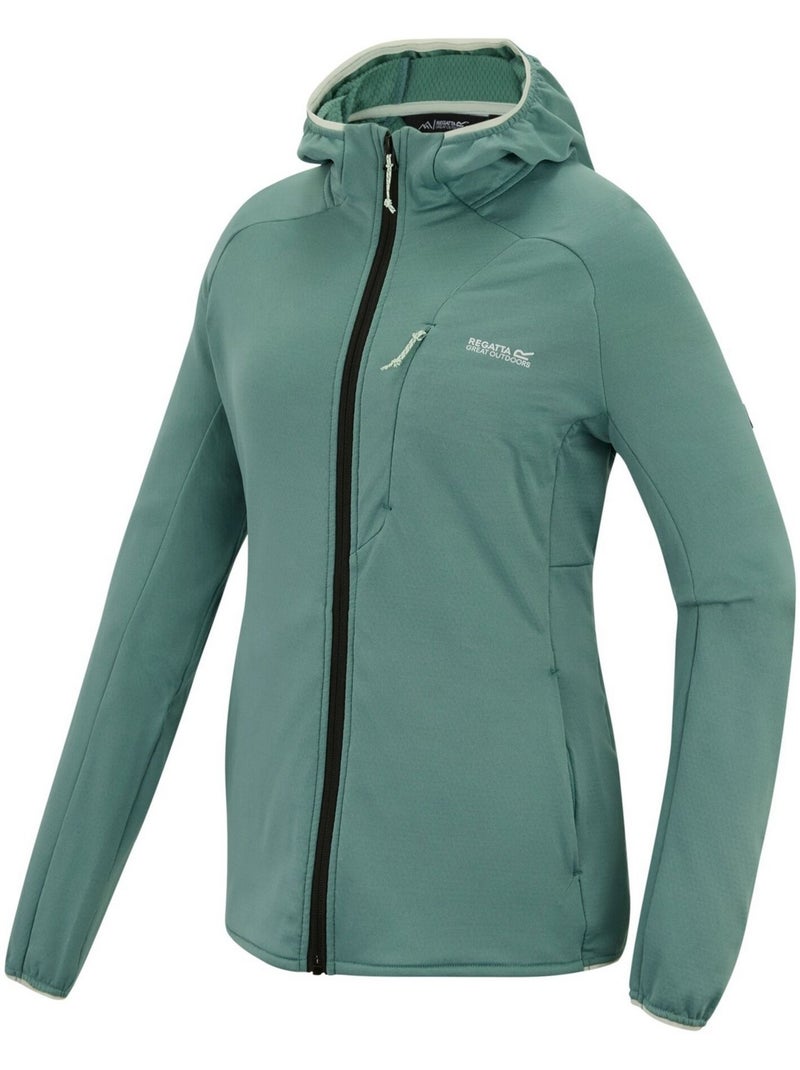 Veste unie à capuche élastiquée kadley - regatta Turquoise - Kiabi